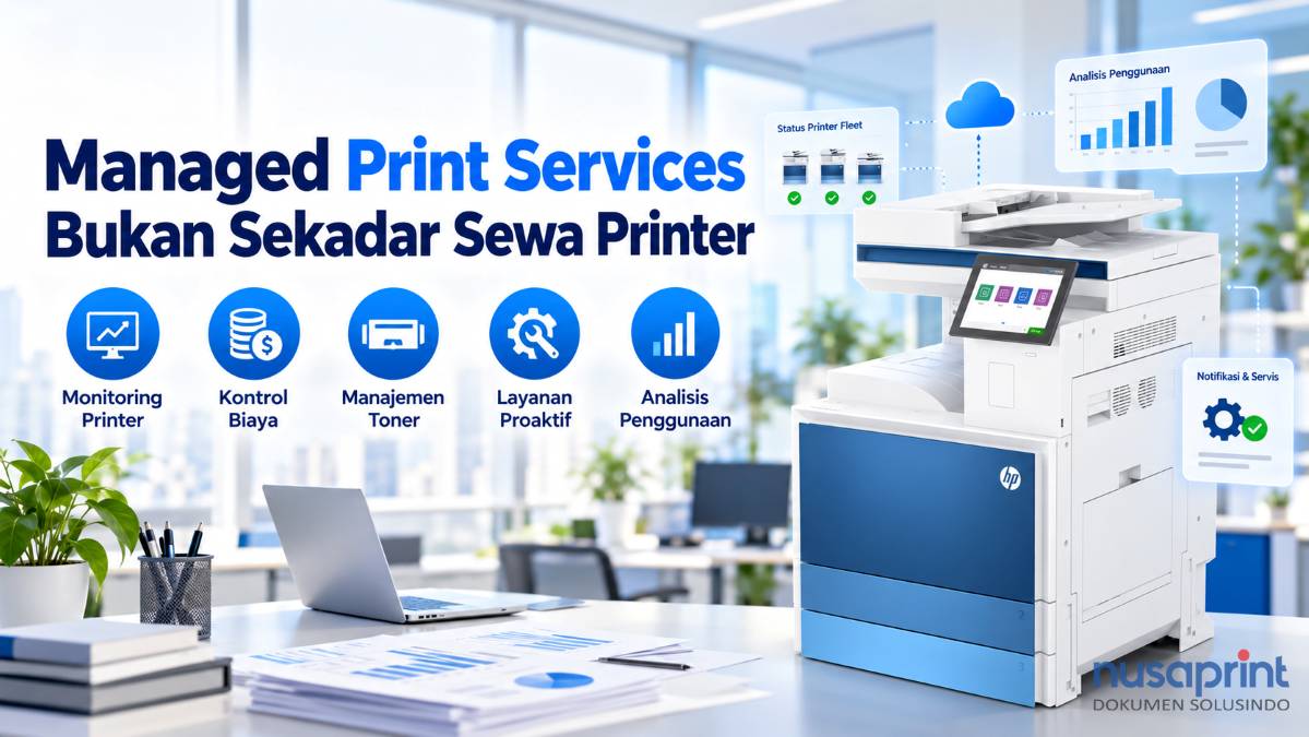 Managed Print Services Bukan Sekadar Sewa Printer